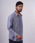 denim look linen shirt 5